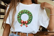 Holiday Wreath with Ribbon, an Illustration by CrexoraLab (Thumbnail 4 of 5)