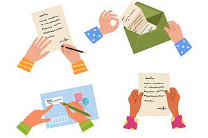 Envelope message concept