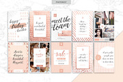 ROSE GOLD | Social Media Pack 2, a Social Media Template by Marigold Studios (Thumbnail 11 of 14)