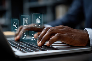 Digital Document Management Secure D, a Photo by Pixeness Studio