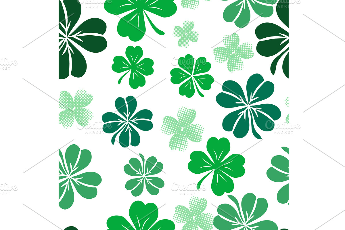 Happy Saint Patrick's day green, a Texture Illustration by Nenahliadava Design