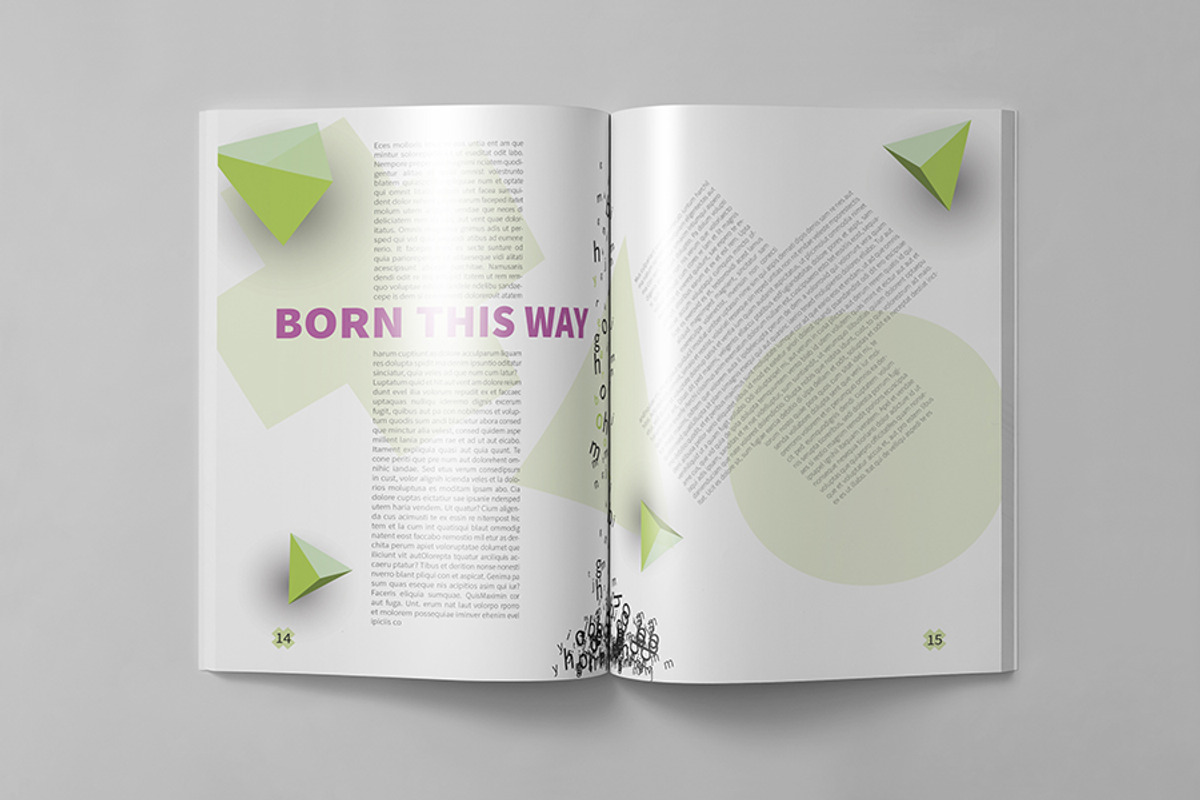 Geometrical Yearbook, a Templates & Theme by zheksha (Photo 13 of 17)