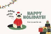 Fox Xmas-V2 Color Font, a Symbol Font by Fox7 By Rattana (Thumbnail 2 of 8)