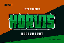 Horuis - Comic Font