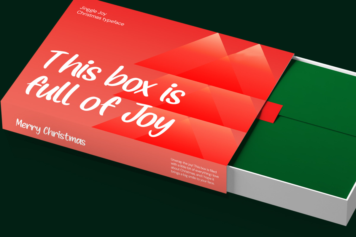 Jinggle Joy Christmas Script Font, a Font by Vadovastd (Photo 6 of 7)