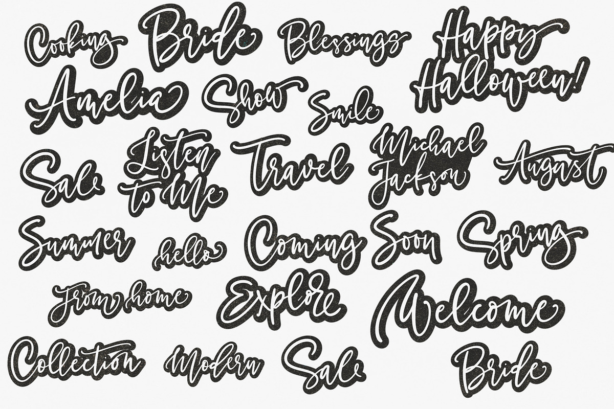 BetterFly - for Canva & Templett, a Script Font by Blessed Print (Photo 28 of 46)