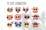 Christmas animal character creator, an Animal Illustration by Lana Sham (Thumbnail 3 of 19)