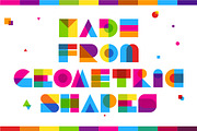 Garis Lengkung - Colorful Font, a Font by PutraCetol Studio (Thumbnail 5 of 8)