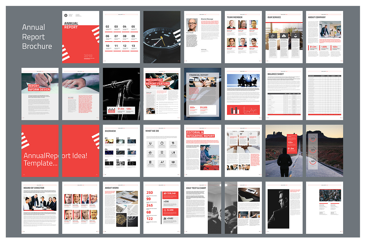 Big Bundle Annual Report-1, a Brochure Template by alimran24 (Photo 9 of 10)