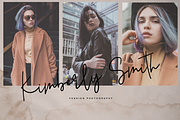 Glimpse - hand lettered script, a Script Font by Quothron (Thumbnail 2 of 7)