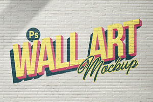 Wall Art Mockup