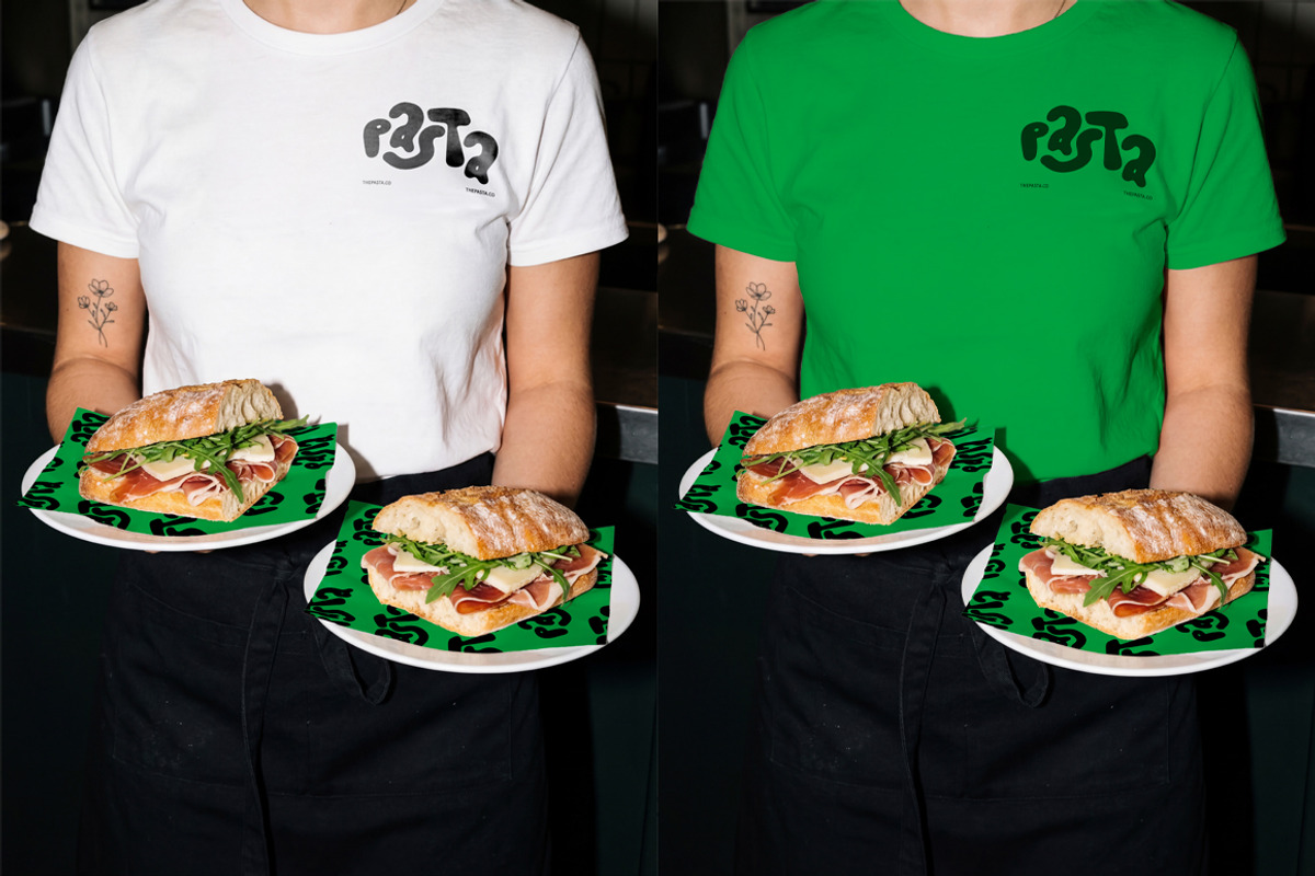 Mini Restaurant Mockup Bundle, a Shirt Mockup by ABC Studio (Photo 3 of 3)