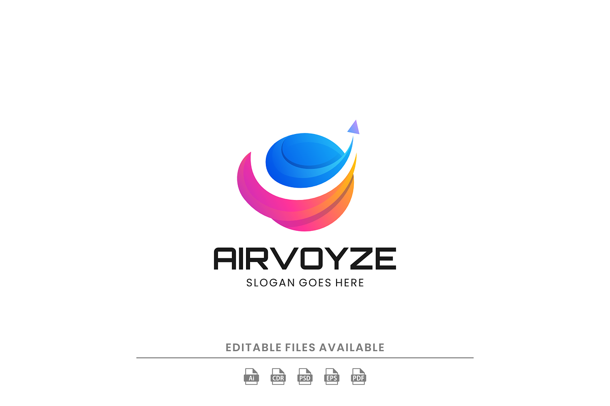 Gradient Modern Abstract Planet Logo, a Branding & Logo Template by Artnivora.Std