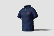 High Quality Polo Shirt Mockup, a Shirt Mockup by graphiccrew (Thumbnail 2 of 13)
