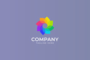 Colorful Shape Logo Community Social, a Branding & Logo Template by Signatoro (Thumbnail 3 of 3)
