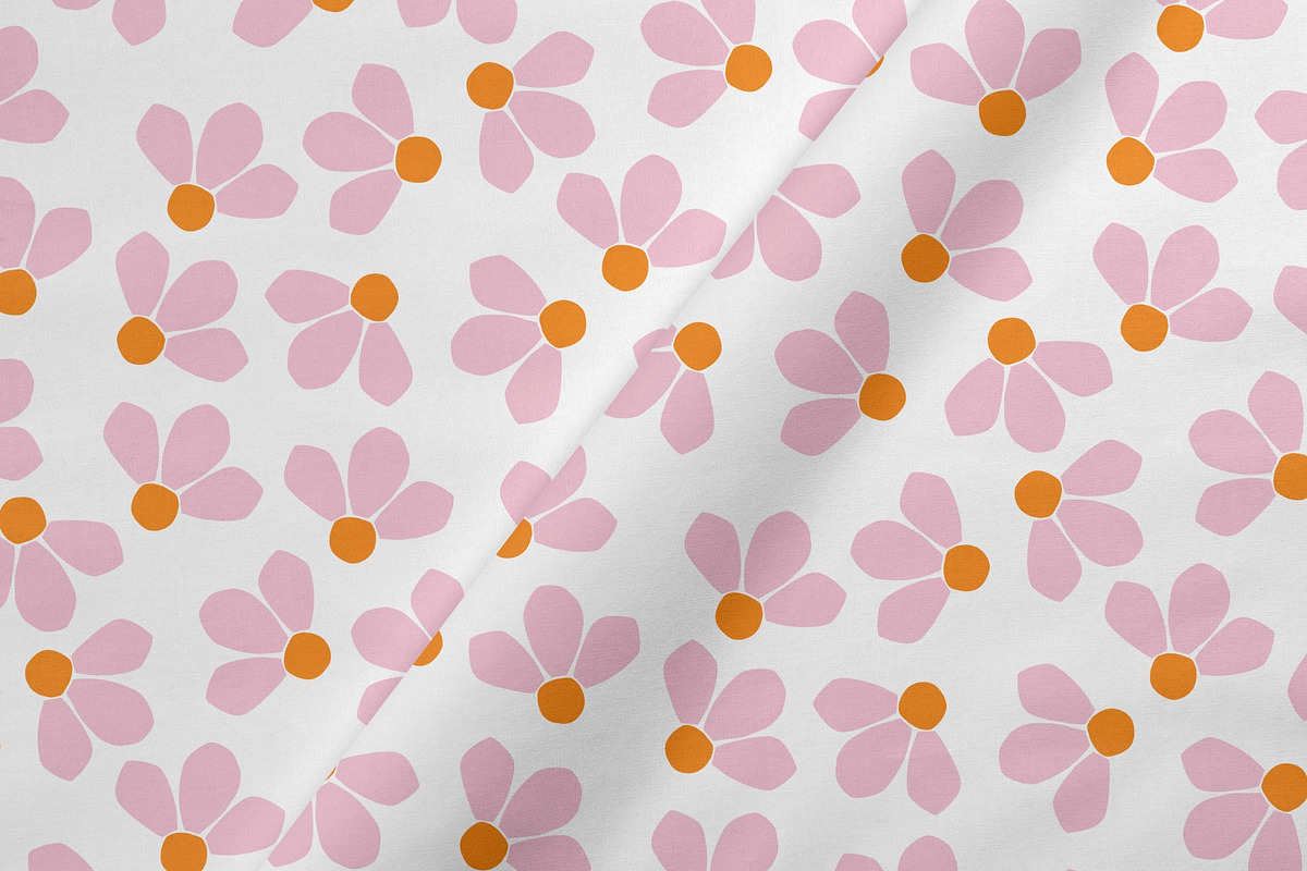 Daisies floral pattern / vector+jpg, a Pattern Graphic by Lisa Jasmin Bauer (Photo 7 of 8)
