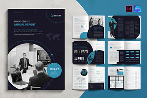 Annual Report Brochure Canva