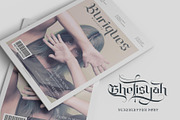 Ghelisyah Typeface, a Blackletter Font by alit design (Thumbnail 2 of 15)