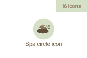 Spa Circle Icon