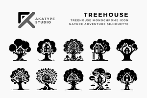 Treehouse Icon Vector, an Icon by Akatype Studio