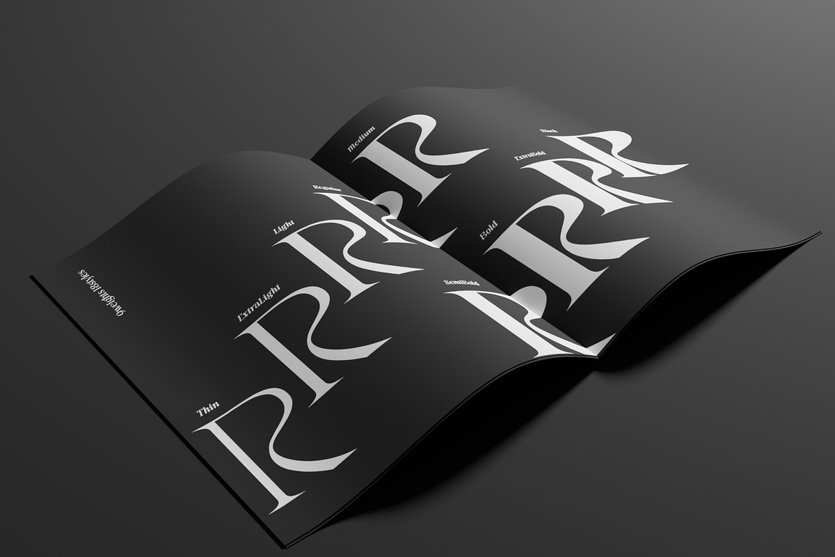 BeOkay Display Serif, a Serif Font by Ryul Davidson (Photo 2 of 17)
