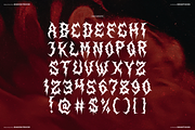Shadow Prayer | Black Metal Font, a Blackletter Font by Denustudios (Thumbnail 10 of 12)