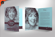 Funeral Program 20 Lavender Orchids, a Brochure Template by SeraphimChris (Thumbnail 5 of 5)