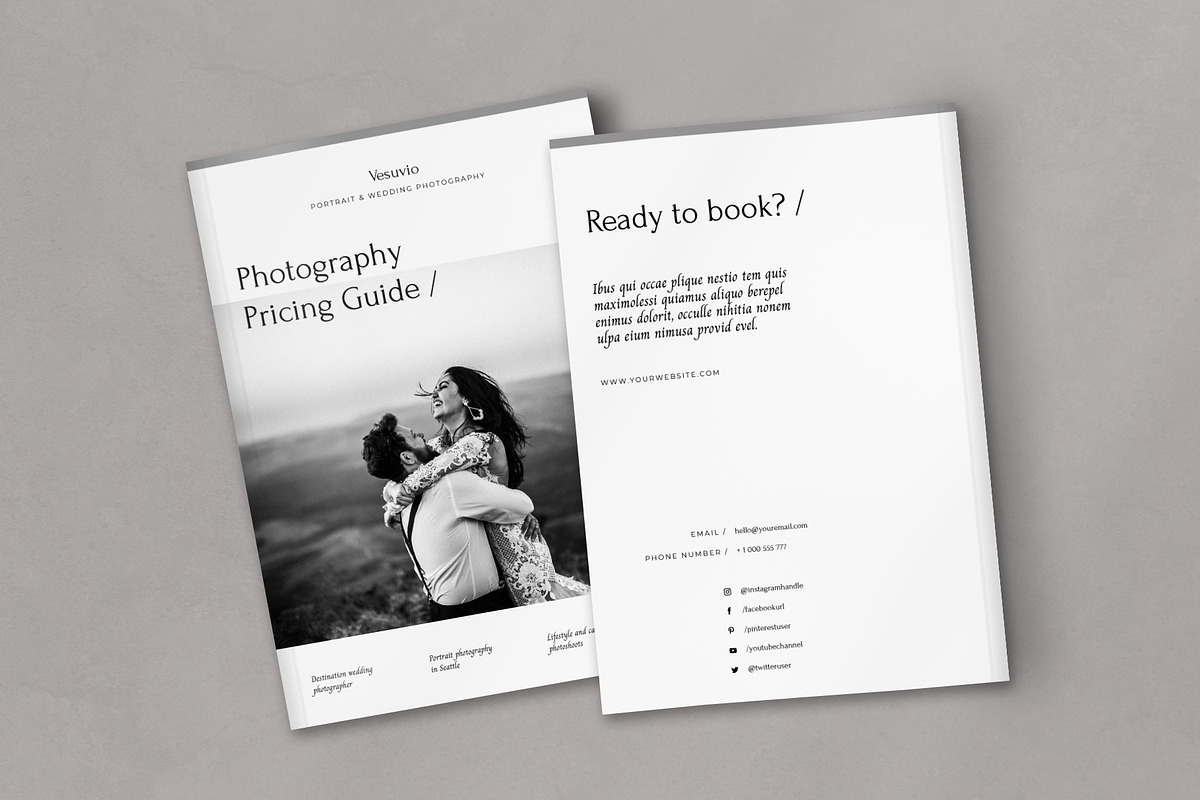 Photography Pricing Guide, a Magazine Template by Eternel Design Studio (Photo 10 of 10)