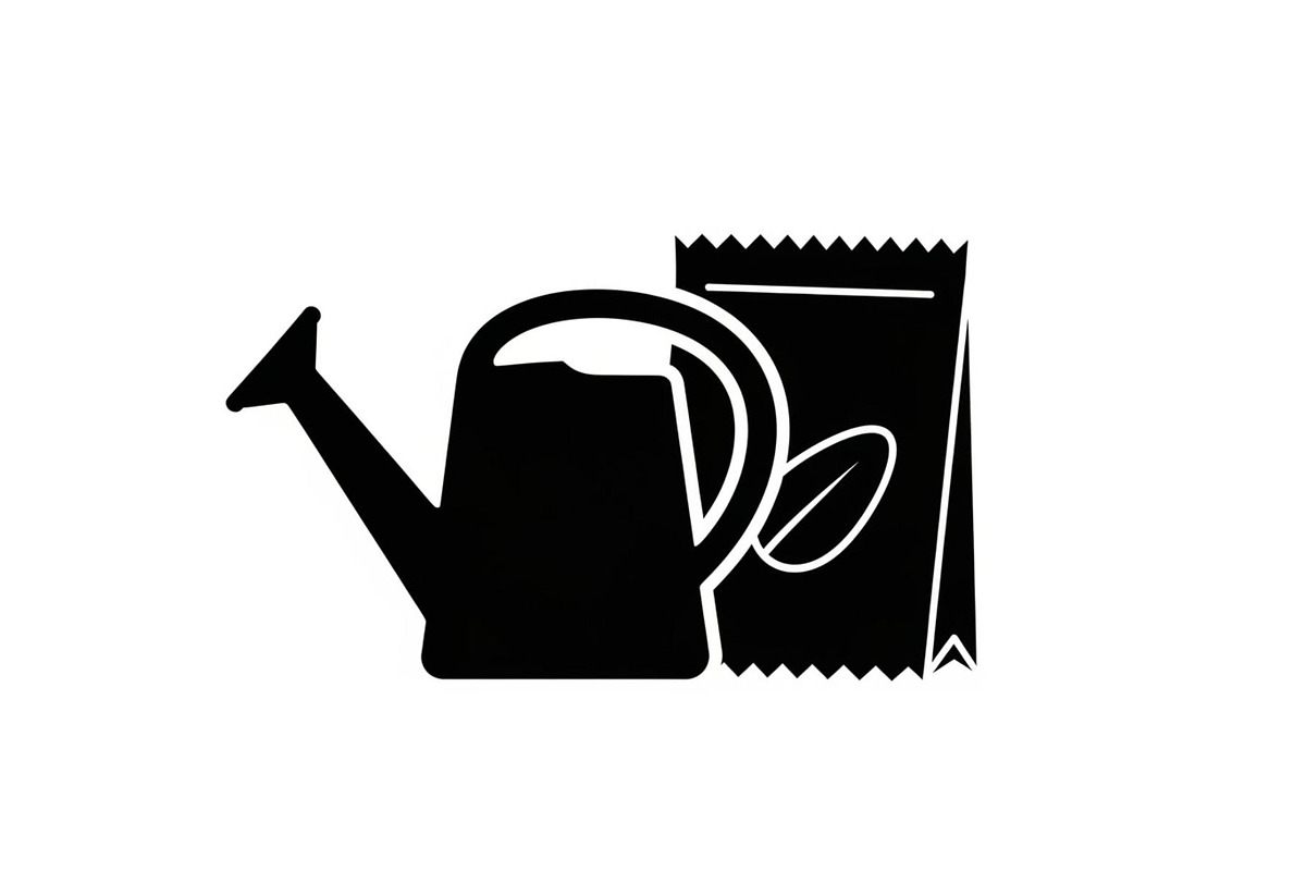50 Garden Watering Can Silhouette bu, an Illustration by Designer_Momina (Photo 5 of 51)