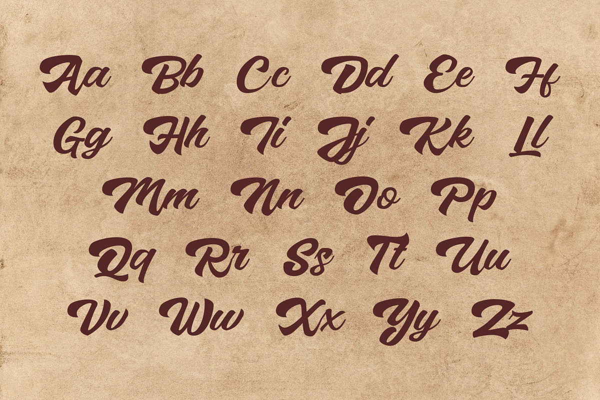 Brushtina Brush Font, a Handwritten Font by Anomali Creatype (Photo 7 of 10)