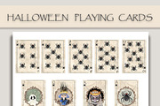 Halloween Playing Cards Collection, a Decorative Illustration by Arevka (Thumbnail 1 of 2)