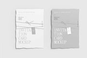 Invitation Greeting Card Mockup Set, a Product Mockup by graphypix (Thumbnail 4 of 4)