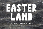 Easter Land, a Blackletter Font by Yoga Letter (Thumbnail 1 of 6)