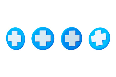 Healthcare, hospital, medical 3d