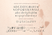 Omaira - Sleek Modern Sans Display, a Sans Serif Font by Cloverons (Thumbnail 14 of 14)