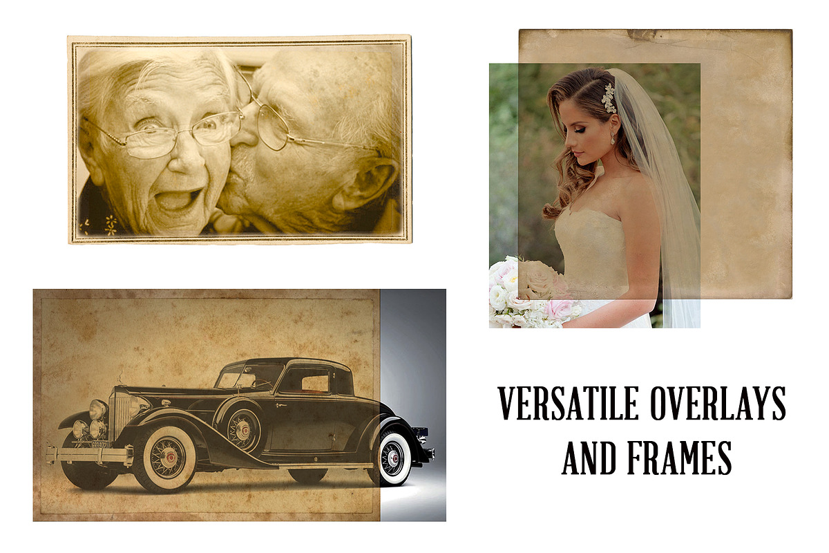 Vintage Photo Frames & Formats, a Texture Graphic by Blue Line Design (Photo 6 of 21)