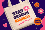 Groovy Wiggle - Bold Playful Display, a Handwritten Font by Gumrega Studio (Thumbnail 5 of 8)