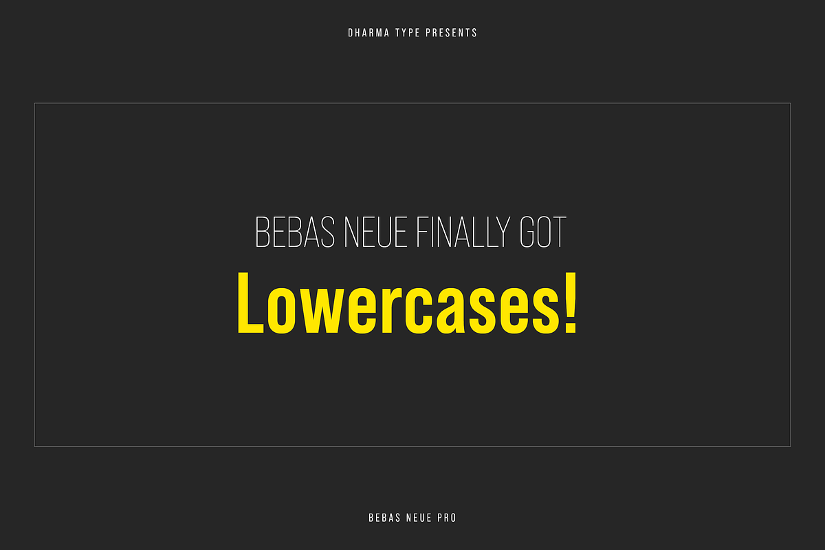 Bebas Neue Pro - Book Italic preview 2