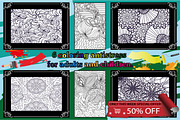 Coloring antistress, an Illustration by BEZIL-ART (Thumbnail 2 of 6)