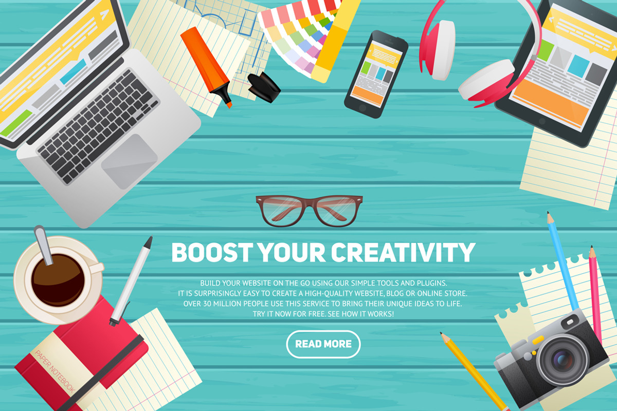 Workspace Mockups & Elements, an iPad Mockup by Yuzach (Photo 3 of 7)