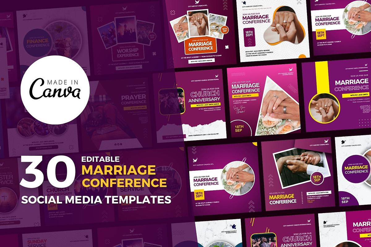 270+ Premium Church Flyer Bundle, a Social Media Template by MK Creatives (Photo 11 of 12)