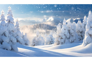 A stunning snowy mountain landscape, a Nature Photo by Igor Tichonow