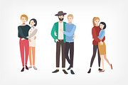Set of LGBT couples, a Person Illustration by Good Studio (Thumbnail 3 of 4)