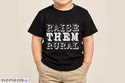 Raise Them Rural SVG, an Object Graphic by mh_arif (Thumbnail 3 of 4)
