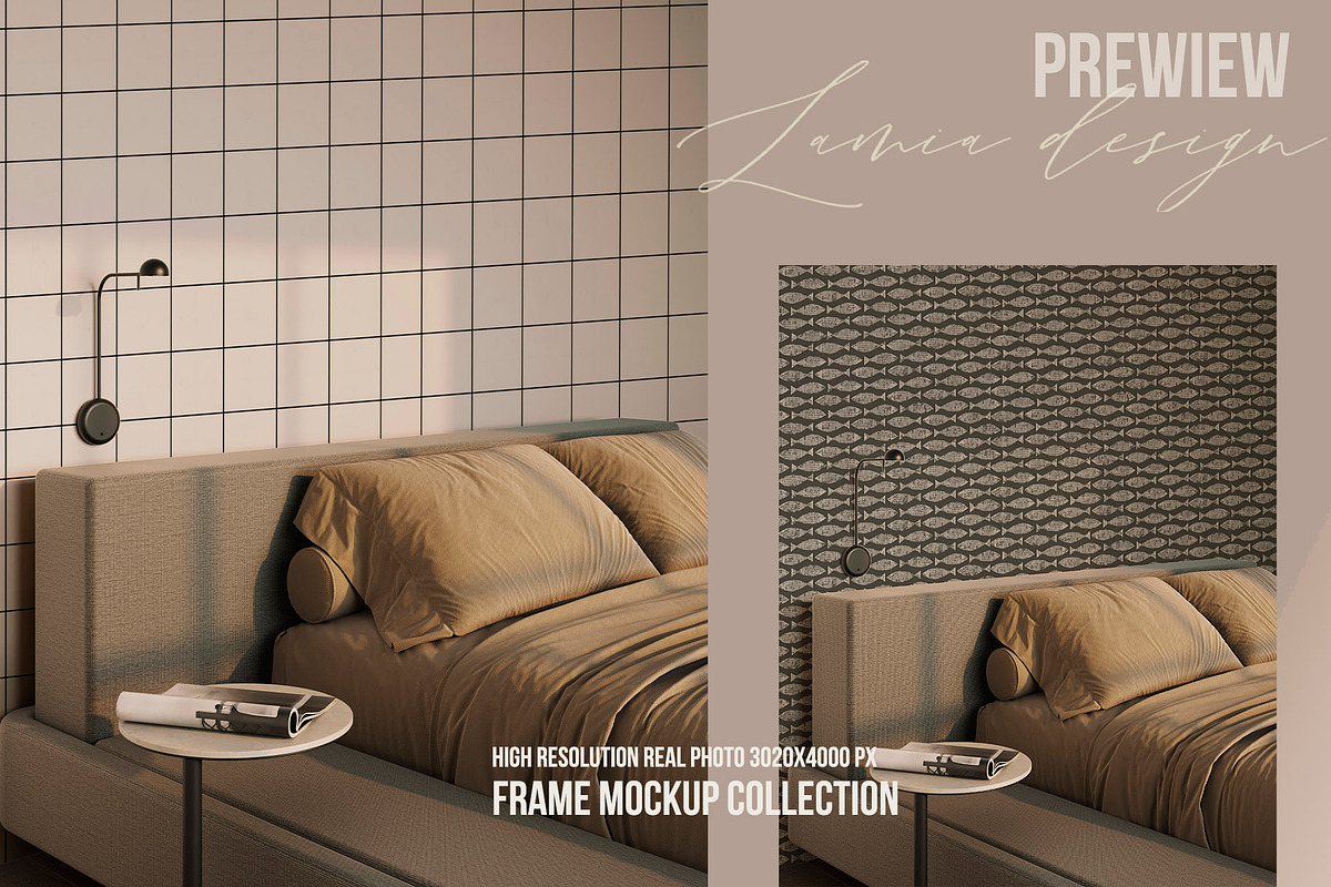 Wallpaper Kyoto Mockup Set – 9 PSD, a Household Mockup by LAMIA DESIGN (Photo 12 of 13)