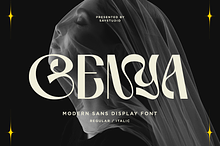 Genya - Experimental Decorative Font