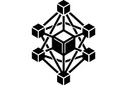 Blockchain and network illustrations, a Technology Illustration by balal (Thumbnail 10 of 13)