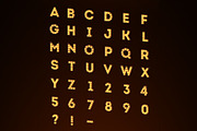 Marquee letters, an Object Graphic by Toocha design (Thumbnail 2 of 3)