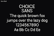 Choice Sans, a Sans Serif Font by Typehill (Thumbnail 7 of 12)
