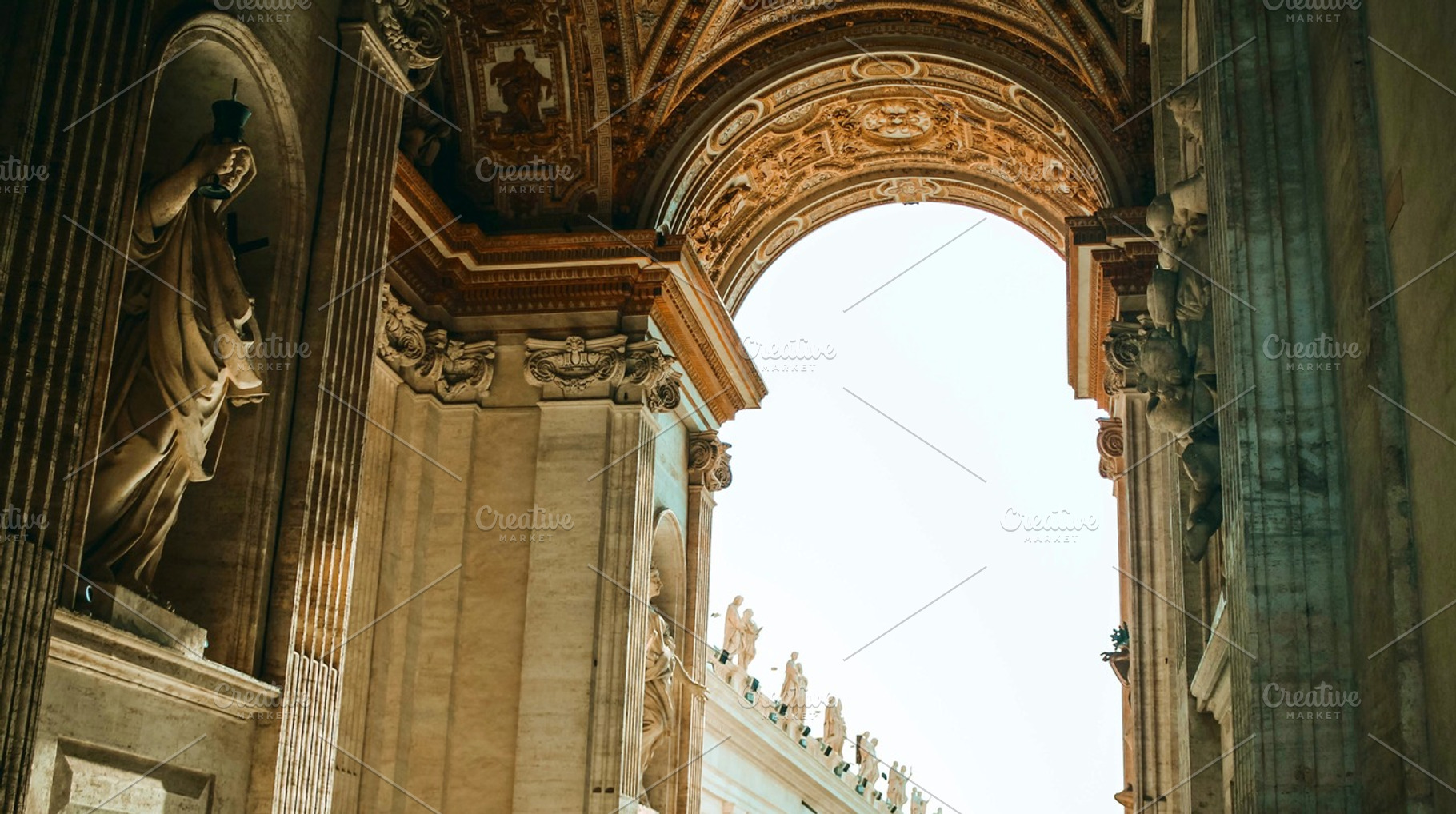 Architecture in Vatican, an Architecture Photo by BeardTravel